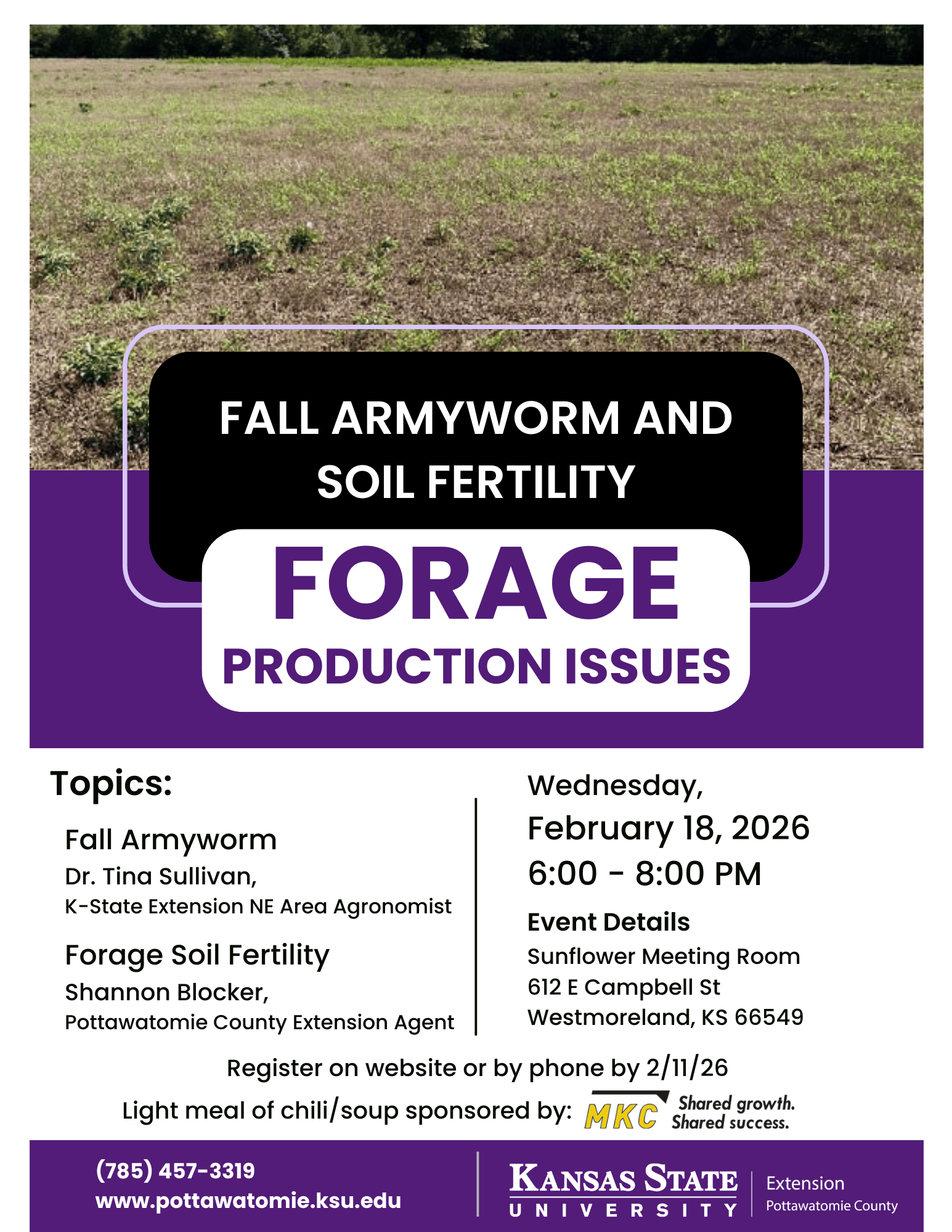 Forage Production Meeting